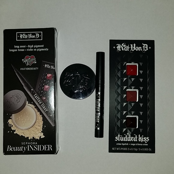 Kat Von D Other - Kat Von Beauty-3 piece set w/free gift